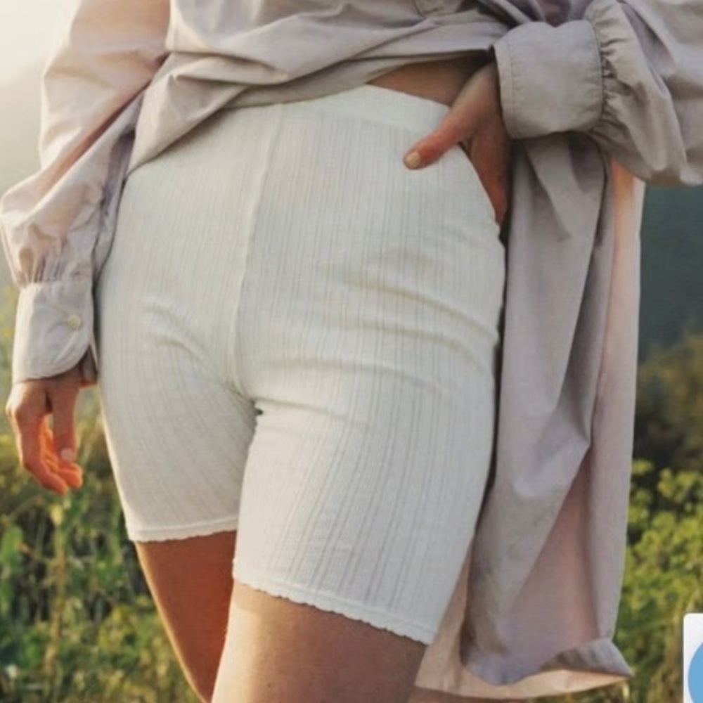 Pointelle shorts